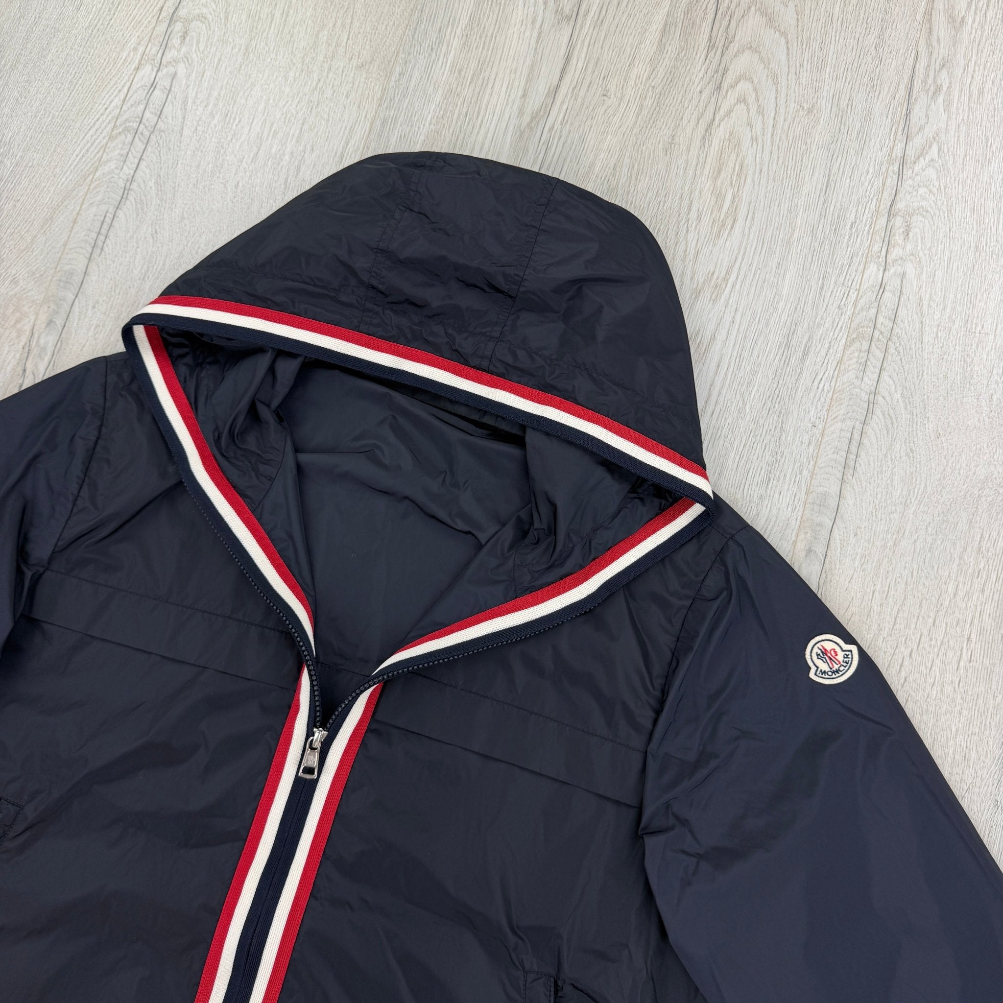 Moncler Men’s Navy Zip-up Anton Windbreaker Jacket - Size 4 - Morely TrendsMoncler Type here:)