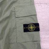 Stone Island Men’s Khaki Cargo Trousers - Uk 32