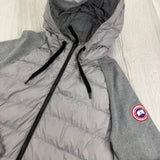 Canada Goose Men’s Grey Zip-up Padded Hoodie - Large - Morely TrendsCanada goose Type here:)