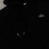Alo Women’s Pullover Black Hoodie