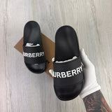 Burberry Logo Men’s Black Sliders