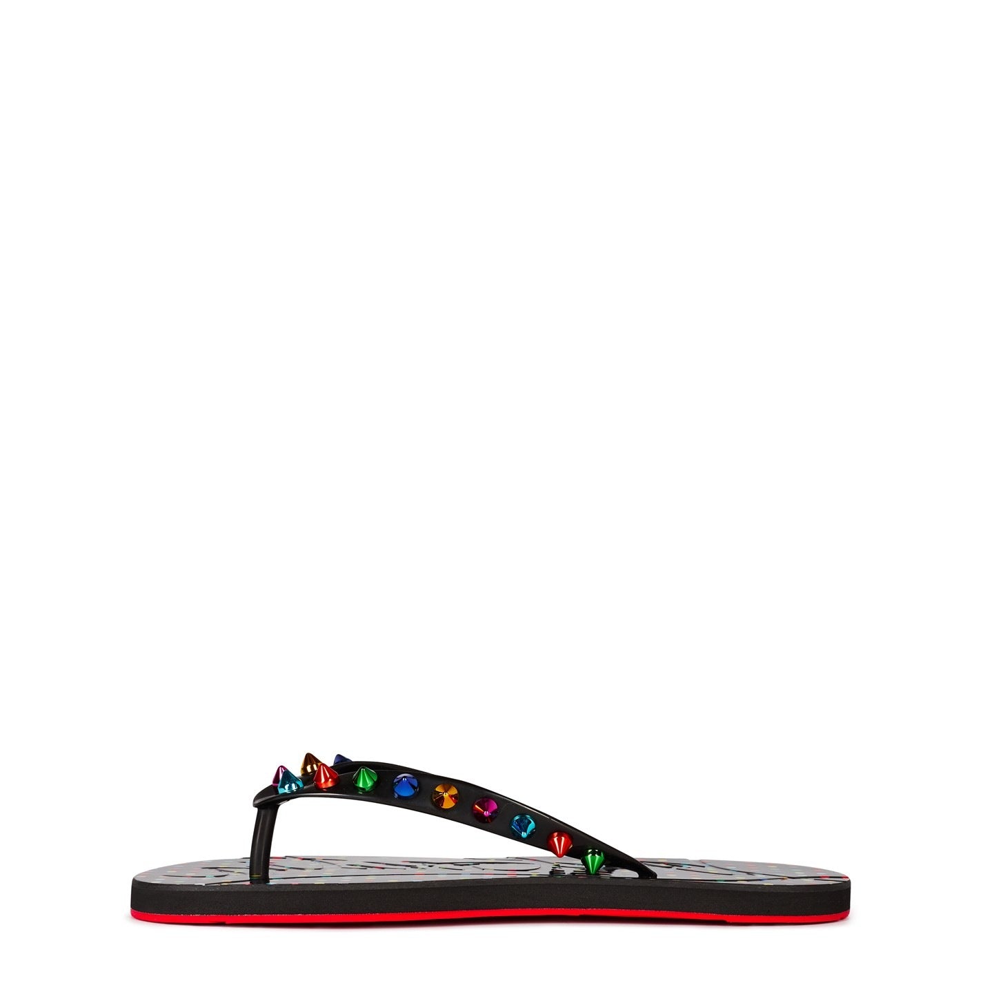 Christian Louboutin Loubi Spikes Donna Flip Flops