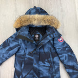 Canada Goose Abstract Blue Parka
 Wyndham Jacket - XS