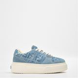 Fendi Denim Platform Trainers