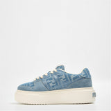 Fendi Denim Platform Trainers