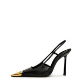 Saint Laurent Jeanne 110 Slingback Pumps