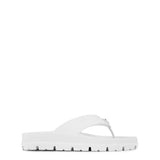 Prada Soft Cage Vinyl Thong Sandals