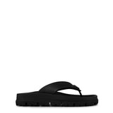 Prada Soft Cage Vinyl Thong Sandals