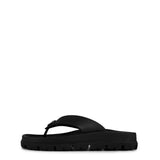 Prada Soft Cage Vinyl Thong Sandals