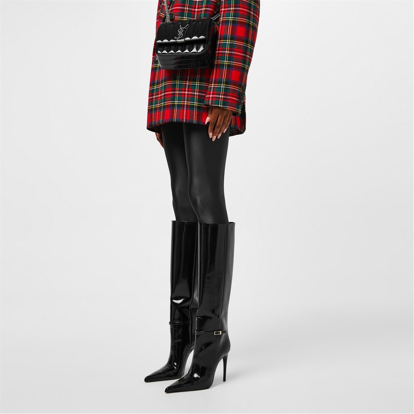 Saint Laurent Vendome Heeled Boots