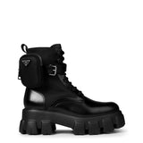 Prada Mono Combat Boots