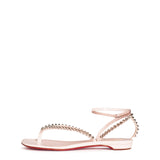 Christian Louboutin So Me Tonguetta Spiked Leather Sandals