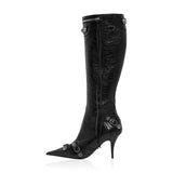 Balenciaga Cagole Heeled Boots