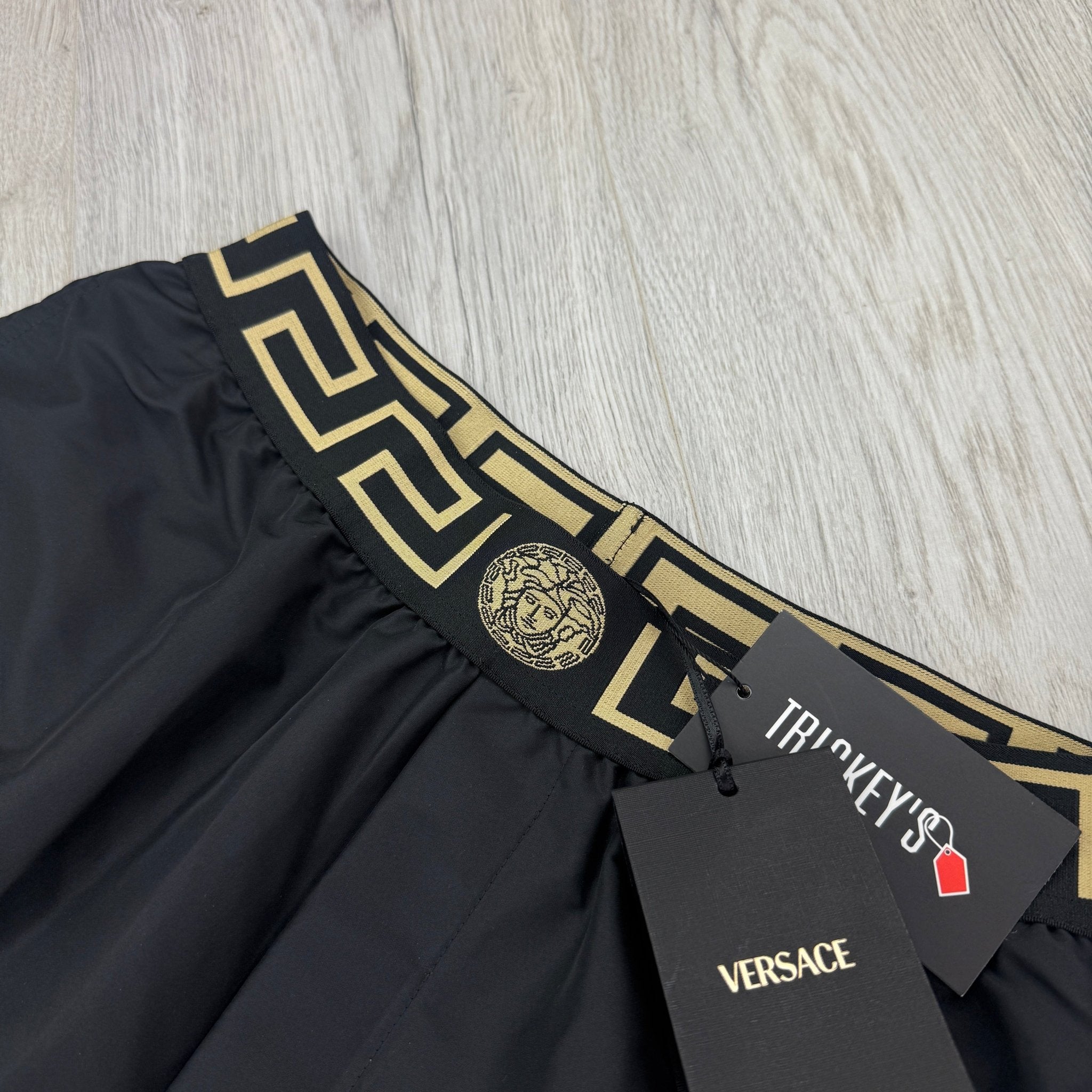 Versace Men’s Black Swim Shorts - Morely TrendsVersace Type here:)
