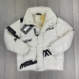 Moncler Mare Giubbotto Men’s White Puffer Jacket - Size 3