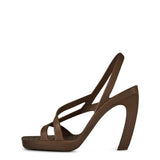 Bottega Veneta Rubber Slingback Sandals