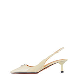 Prada Patent-Leather Slingback Pumps