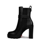 Christian Louboutin Cl Chelsea Lug 100mm Low Boots