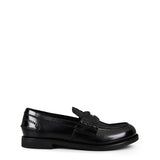 Miu Miu Leather Penny Loafers