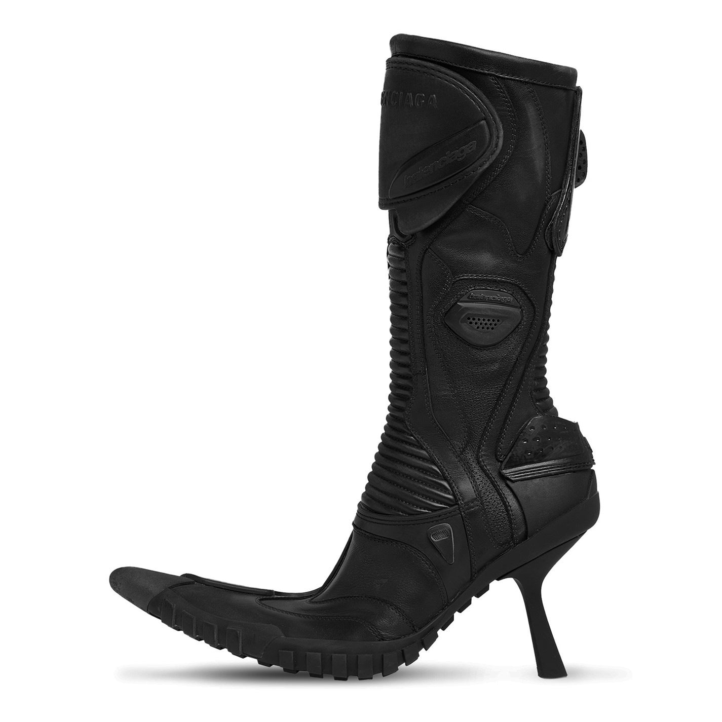 Balenciaga Biker 90mm Leather Boot