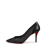 Christian Louboutin Apostropha Mesh Strass 80mm Pumps