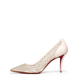 Christian Louboutin Apostropha Mesh Strass 80mm Pumps