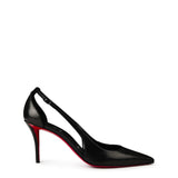 Christian Louboutin Apostrophatoric 80mm Cutout Leather Pumps