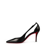 Christian Louboutin Apostrophatoric 80mm Cutout Leather Pumps