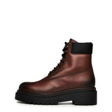 Prada Leather And Re-Nylon Boots