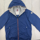 Moncler Urville Giubbotto Men’s Blue Windbreaker Jacket - Size 3
