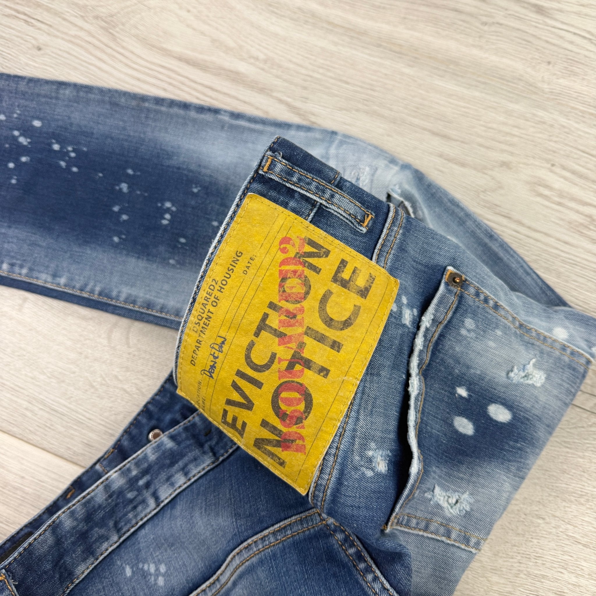 Dsquared2 Men’s Blue Distressed Cool Guy Jeans - 46 (Uk 30) - Morely TrendsDsquared2 Type here:)