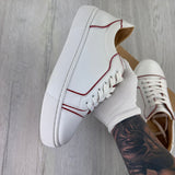 Christian Louboutin Women’s White Sneakers - 40.5 (Fit Uk 6.5)