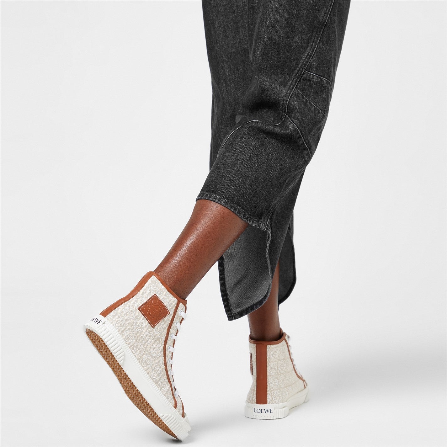 Loewe Anagram High Top Sneaker