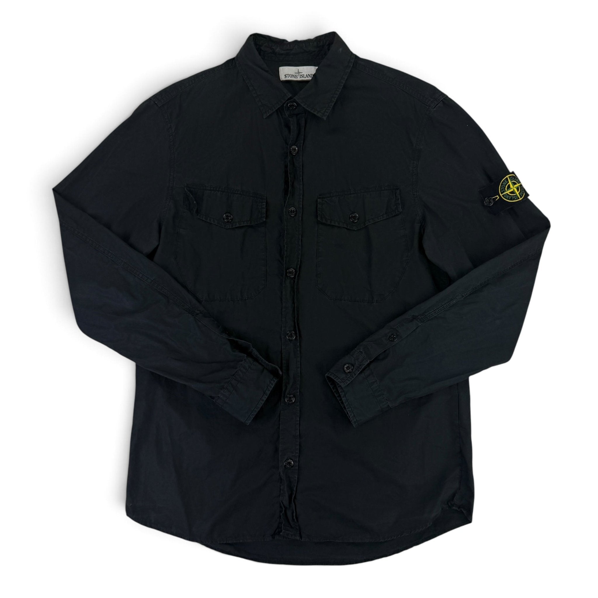 Stone Island Men’s Black Overshirt - Large - Morely TrendsStone Island Type here:)