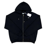 Off White Men’s Zip-up Black Hoodie - Medium