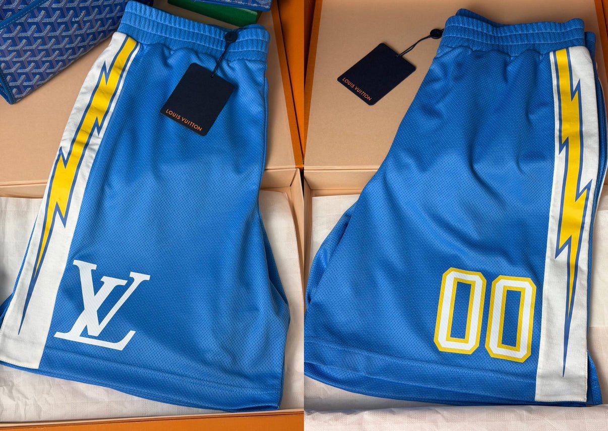 Blue LV shorts Medium - Morely TrendsMorely Trends Type here:)