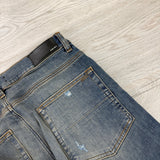Amiri MX1 Men’s Blue Distressed Jeans
