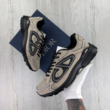 Dior B30 Men’s Beige / Black Trainers - 42 (Uk 8)