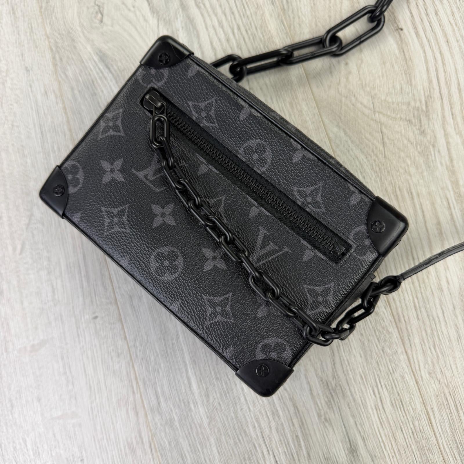 Louis Vuitton Men’s Black Monogram Mini Soft Trunk Bag - Morely TrendsLouis Vuitton Type here:)