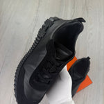 Hermes Men’s All Black Suede Bouncing Sneakers - 42.5 Fit (Uk 8.5) - Morely TrendsHermes Type here:)