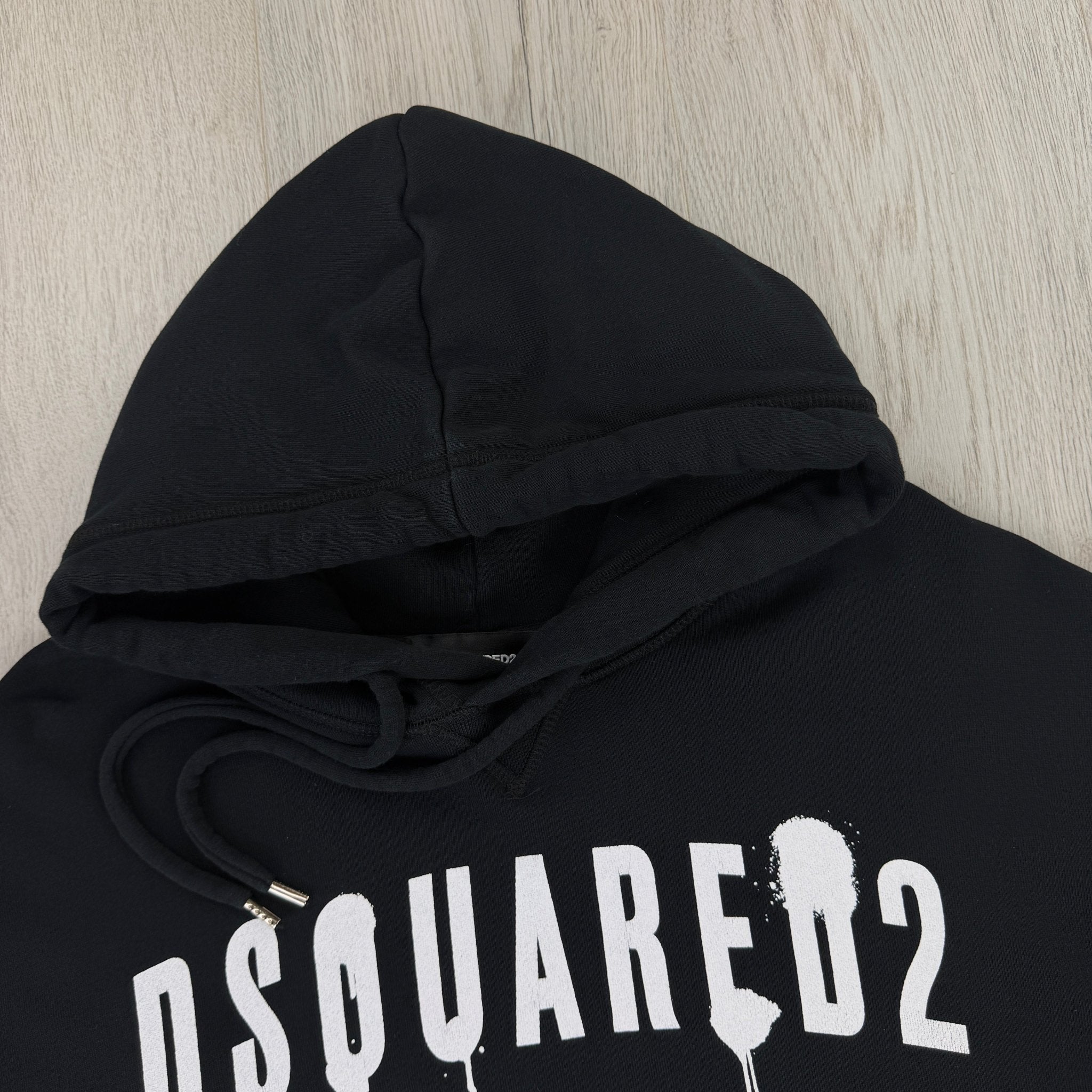 Dsquared2 Men’s Black Pullover Hoodie - XL Slim - Morely TrendsDsquared2 Type here:)