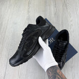 Dior B30 Men’s Triple Black Countdown Trainers - 43 (Uk 9)