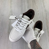 Off-White Men’s Brown & White Low Trainers - Uk 10 - Morely TrendsOff white Type here:)