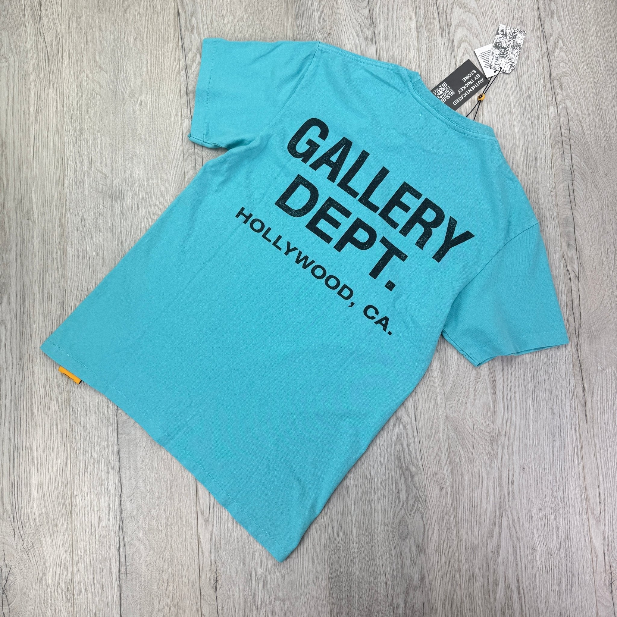 Gallery Dept Men’s Turquoise T-shirt - Morely TrendsGallery Dept Type here:)