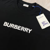 Burberry Men’s Black T-shirt & Navy Swim Short Set