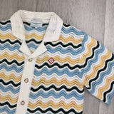 Casablanca Men’s Tennis Stripe Crochet Short Sleeve Shirt & Shorts Set - XL - Morely TrendsCasablanca Type here:)
