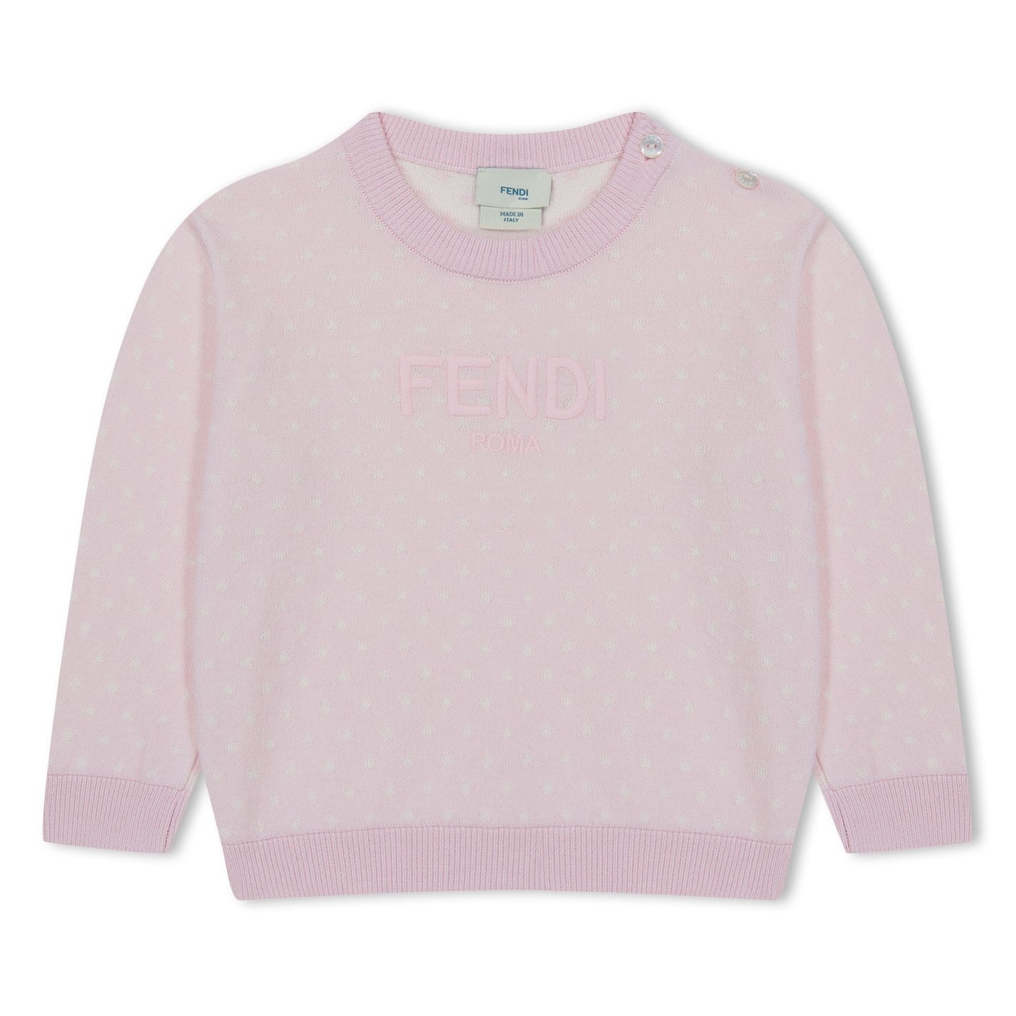 Fendi Logo Knit Sweatshirt Infants - Morely TrendsFendi Type here:)