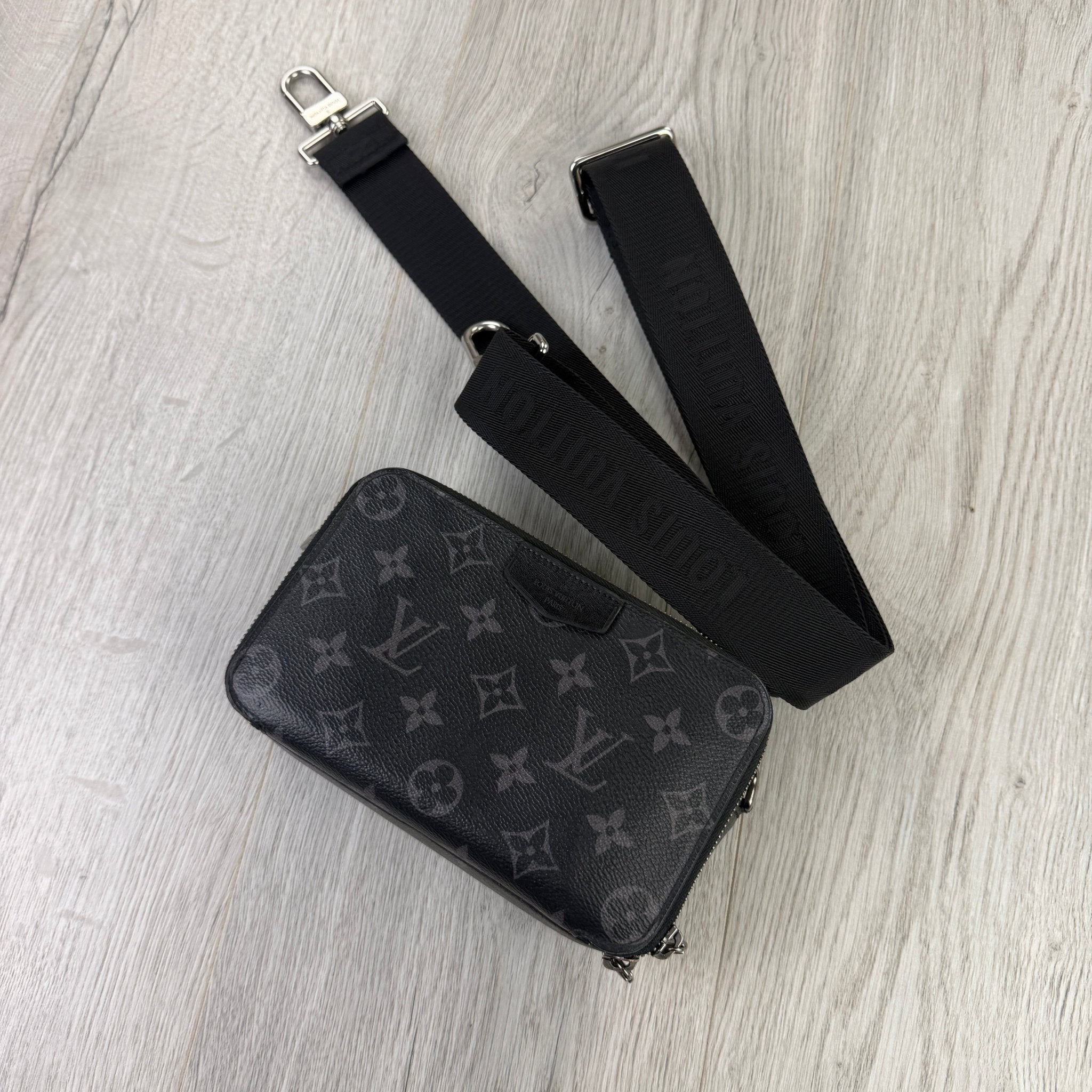 Louis Vuitton Men’s Black Monogram Alpha Wearable Shoulder Bag - Morely TrendsLouis Vuitton Type here:)