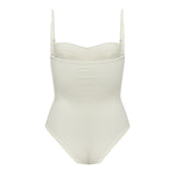 Bottega Veneta Textured Nylon Bustier Bodysuit