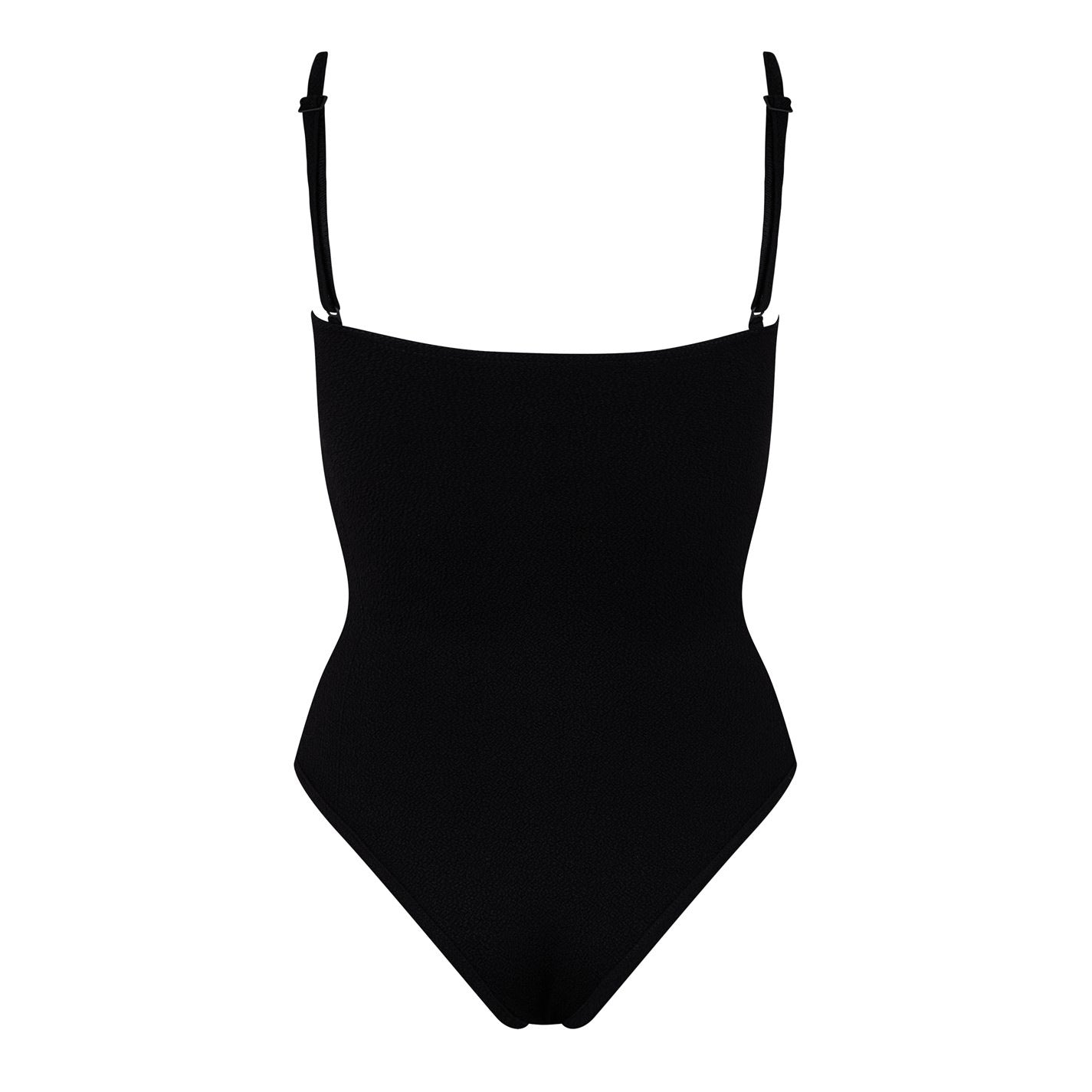 Bottega Veneta Textured Nylon Bustier Bodysuit